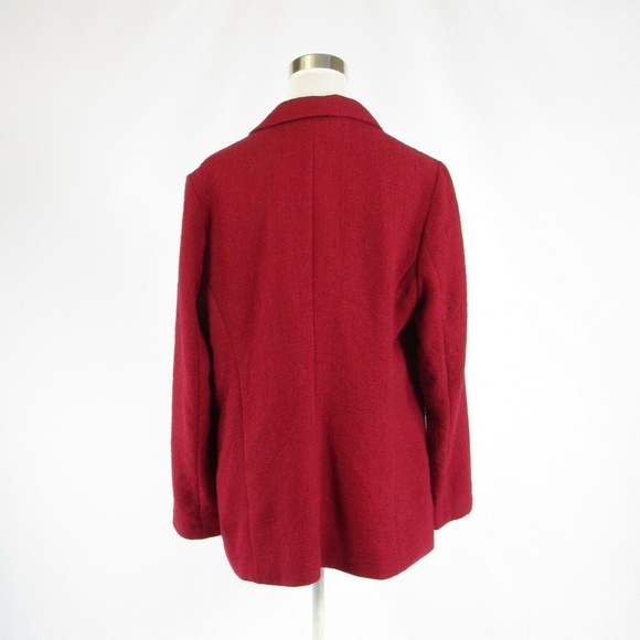 J. Jill rose red long sleeve jacket L - Picture 7 of 8
